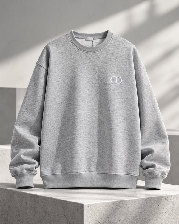 Sweatshirt Gris Premium